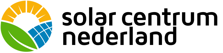 Logo Solar Centrum Nederland zwarte tekst